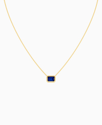 Royal Blue Lab Sapphire / Emerald (EW) / 1.5ct