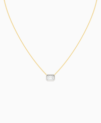 White Lab Diamond / Emerald (EW) / 1.5ct