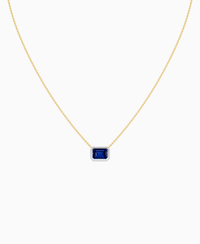 Royal Blue Lab Sapphire / Emerald (EW) / 2ct