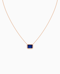 Royal Blue Lab Sapphire / Emerald (EW) / 2.5ct