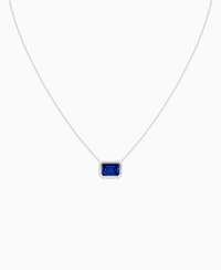 Royal Blue Lab Sapphire / Emerald (EW) / 2.5ct