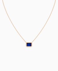 Royal Blue Lab Sapphire / Emerald (EW) / 2.5ct
