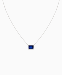 Royal Blue Lab Sapphire / Emerald (EW) / 2.5ct