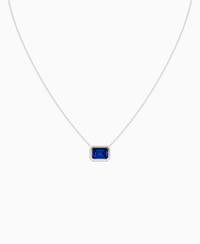 Royal Blue Lab Sapphire / Emerald (EW) / 2.5ct