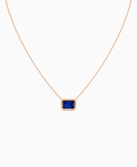 Royal Blue Lab Sapphire / Emerald (EW) / 3ct
