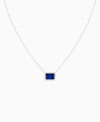 Royal Blue Lab Sapphire / Emerald (EW) / 3ct