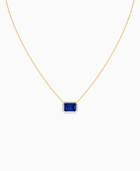 Royal Blue Lab Sapphire / Emerald (EW) / 3ct