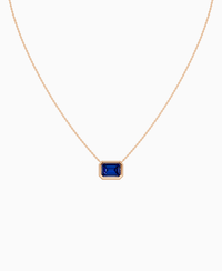 Royal Blue Lab Sapphire / Emerald (EW) / 3ct