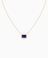 Royal Blue Lab Sapphire / Emerald (EW) / 3ct