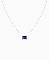Royal Blue Lab Sapphire / Emerald (EW) / 3ct
