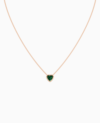 Zambian Lab Emerald / Heart / 1ct
