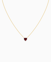 Pigeon Blood Lab Ruby / Heart / 1ct