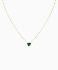 Zambian Lab Emerald / Heart / 1ct