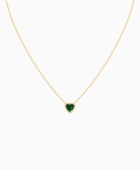 Zambian Lab Emerald / Heart / 1ct