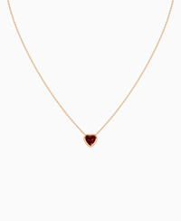 Pigeon Blood Lab Ruby / Heart / 1ct
