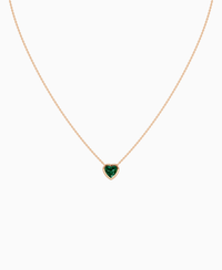 Zambian Lab Emerald / Heart / 1ct