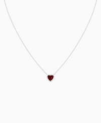 Pigeon Blood Lab Ruby / Heart / 1ct