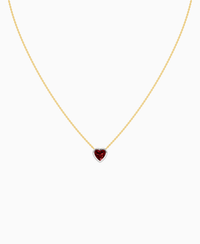 Pigeon Blood Lab Ruby / Heart / 1ct