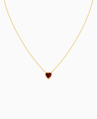 Pigeon Blood Lab Ruby / Heart / 1ct