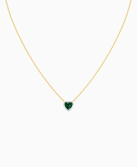 Zambian Lab Emerald / Heart / 1ct