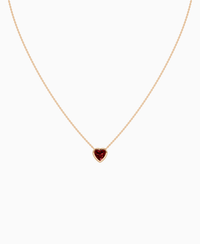 Pigeon Blood Lab Ruby / Heart / 1ct