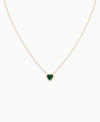 Zambian Lab Emerald / Heart / 1ct