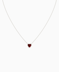 Pigeon Blood Lab Ruby / Heart / 1ct