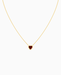 Pigeon Blood Lab Ruby / Heart / 1ct