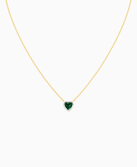 Zambian Lab Emerald / Heart / 1ct