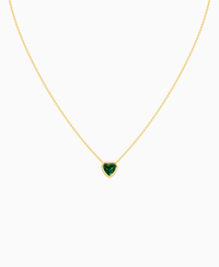 Zambian Lab Emerald / Heart / 1ct