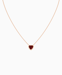 Pigeon Blood Lab Ruby / Heart / 1.5ct