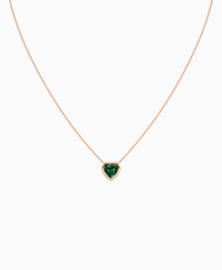 Zambian Lab Emerald / Heart / 1.5ct