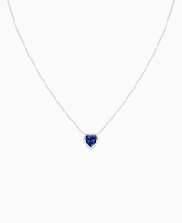 Royal Blue Lab Sapphire / Heart / 1.5ct