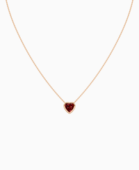 Pigeon Blood Lab Ruby / Heart / 1.5ct