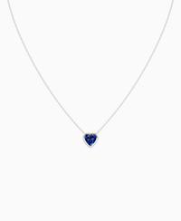 Royal Blue Lab Sapphire / Heart / 1.5ct