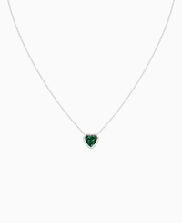 Zambian Lab Emerald / Heart / 1.5ct