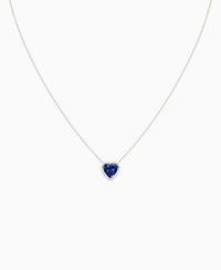 Royal Blue Lab Sapphire / Heart / 1.5ct