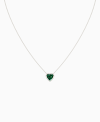 Zambian Lab Emerald / Heart / 1.5ct