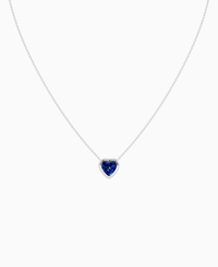 Royal Blue Lab Sapphire / Heart / 2ct