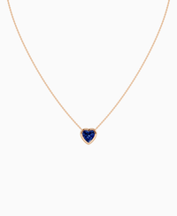 Royal Blue Lab Sapphire / Heart / 2ct