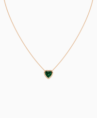 Zambian Lab Emerald / Heart / 2ct