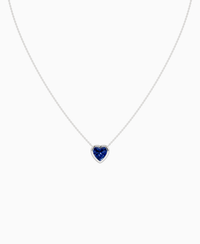 Royal Blue Lab Sapphire / Heart / 2ct