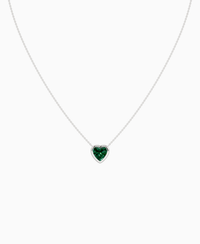 Zambian Lab Emerald / Heart / 2ct