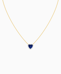 Royal Blue Lab Sapphire / Heart / 2ct