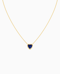 Royal Blue Lab Sapphire / Heart / 2ct