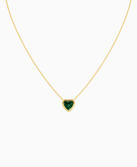 Zambian Lab Emerald / Heart / 2ct