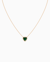 Zambian Lab Emerald / Heart / 2ct