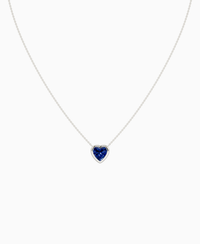 Royal Blue Lab Sapphire / Heart / 2ct