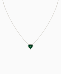 Zambian Lab Emerald / Heart / 2ct