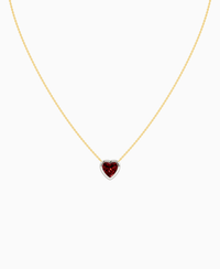 Pigeon Blood Lab Ruby / Heart / 2ct